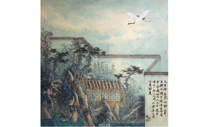吴昌蒲-水墨山水