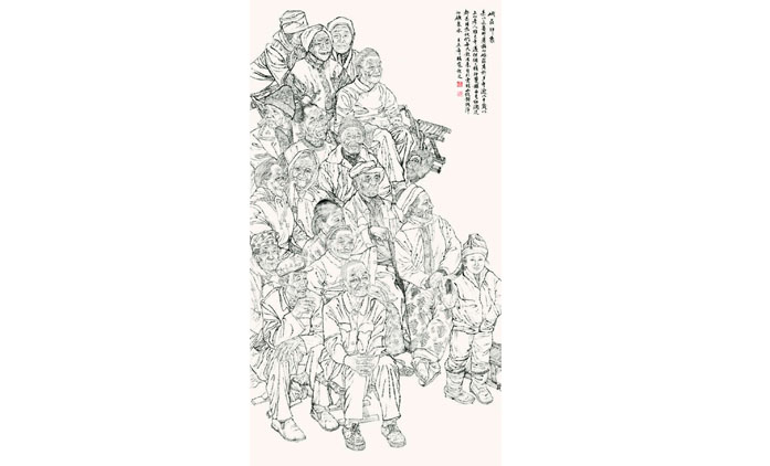 赵晓岚-水墨人物