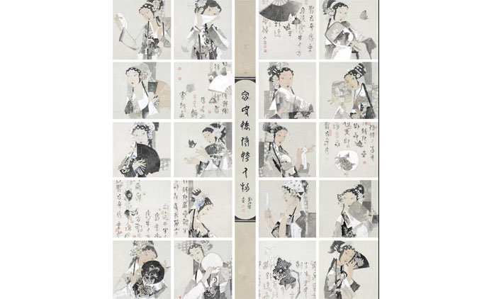 刘红琴-水墨人物