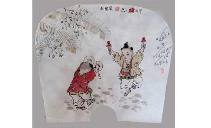 赵晓岚-水墨人物