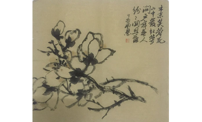 刘慧-水墨花鸟