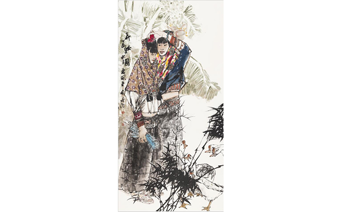 安奇-水墨人物