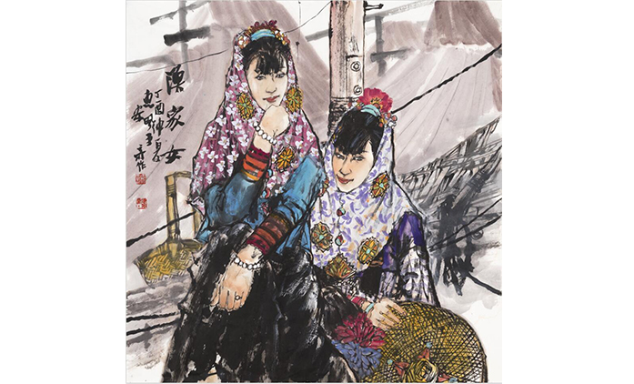 安奇-水墨人物