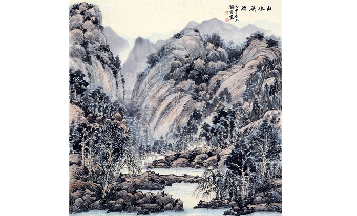 阚爱萍-水墨山水