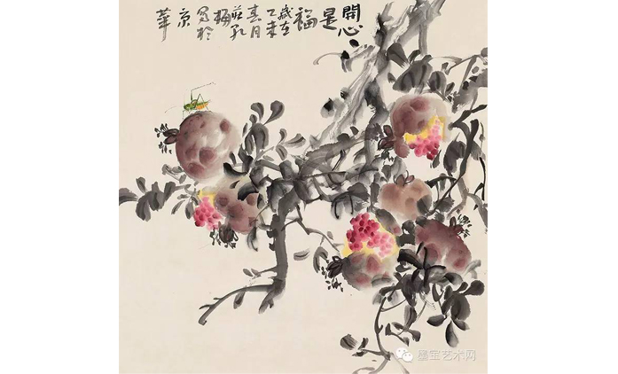 庄乾梅-水墨花鸟