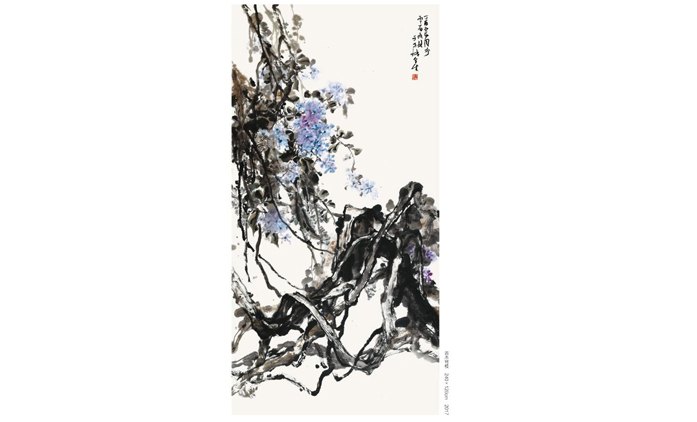 于世林-水墨花鸟