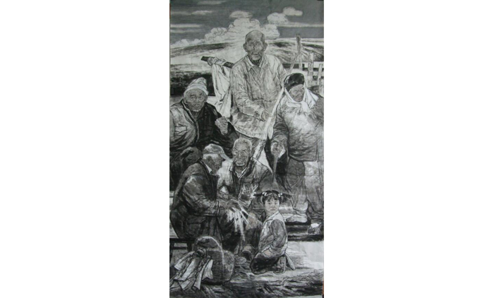 张东怀-水墨画