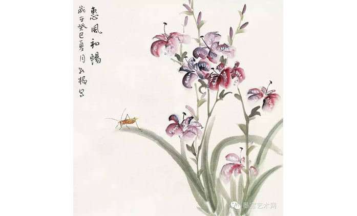 庄乾梅-水墨花鸟