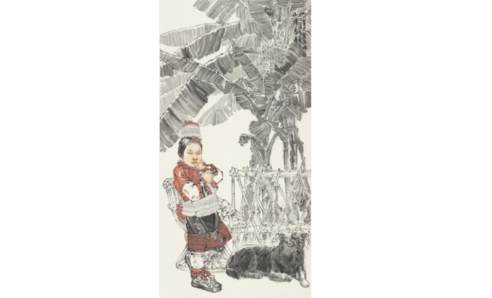 郭大川-水墨人物