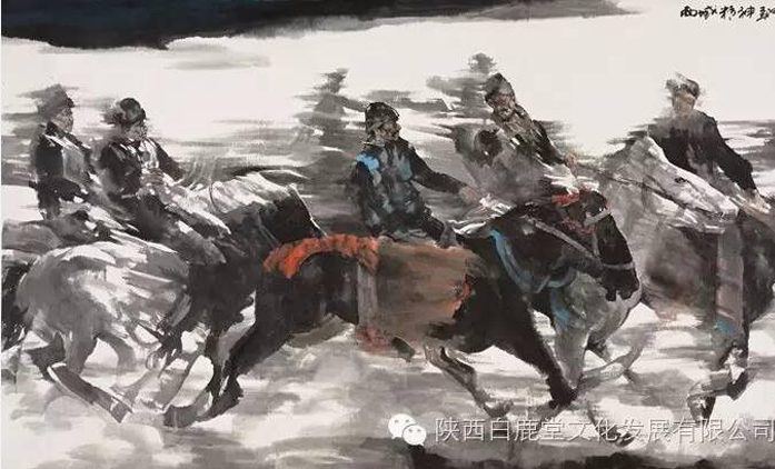 马河-水墨人物
