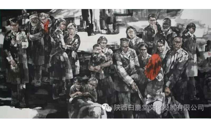 马河-水墨人物