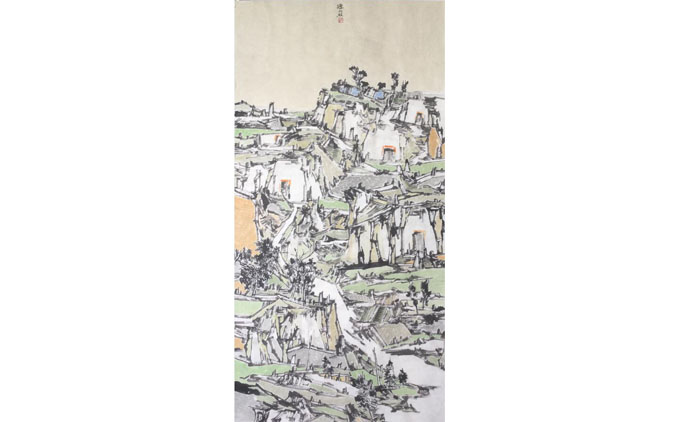 骆旭放-水墨山水
