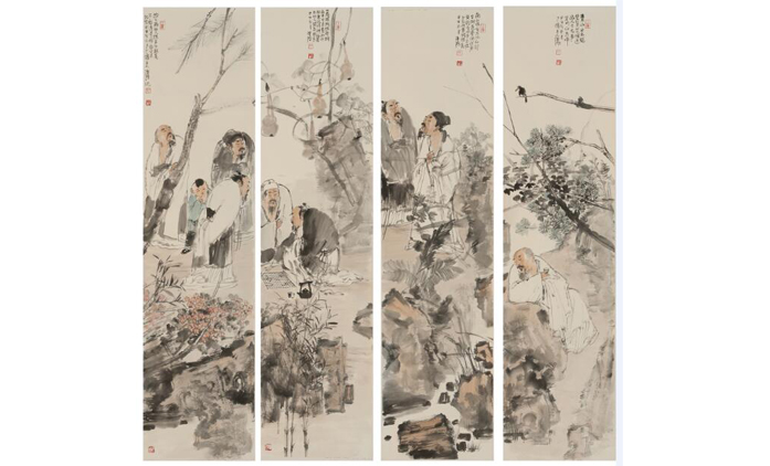 折海鸿-水墨人物