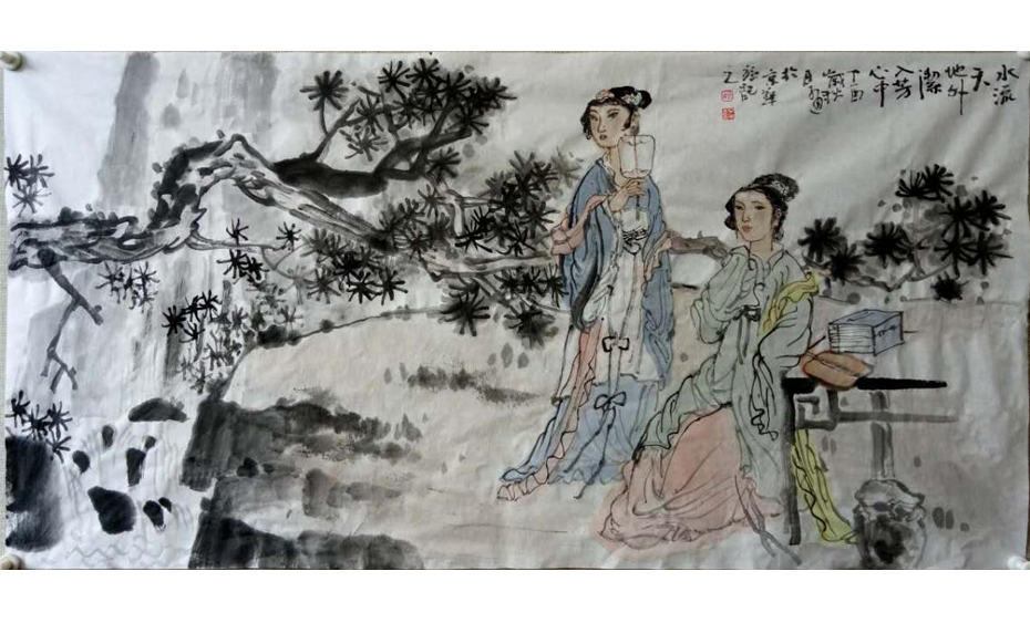 姚子通-水墨人物