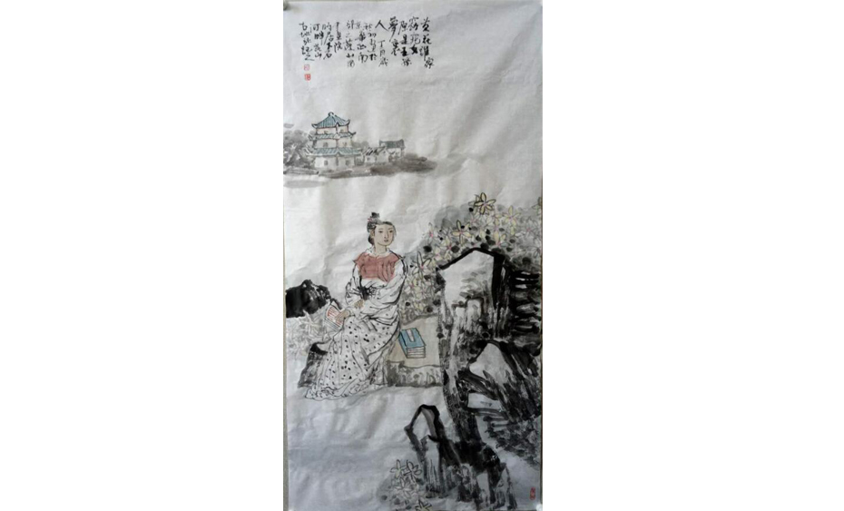 姚子通-水墨人物