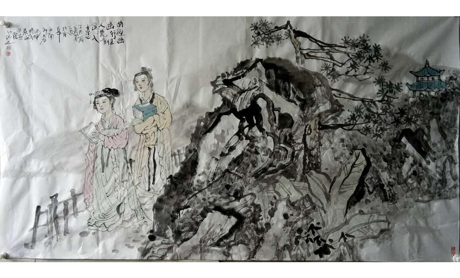 姚子通-水墨人物
