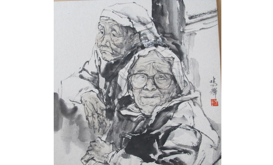 于鸣辉-水墨人物