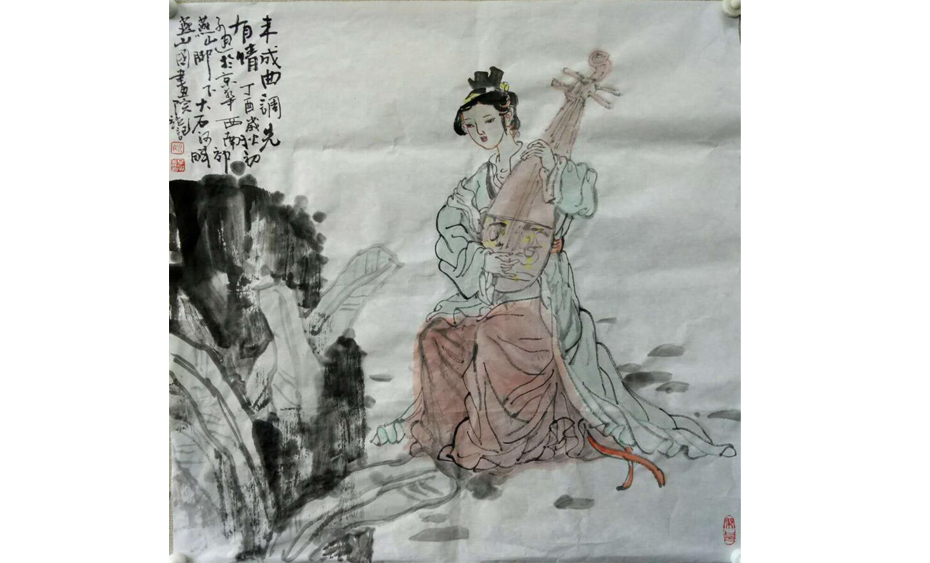 姚子通-水墨人物