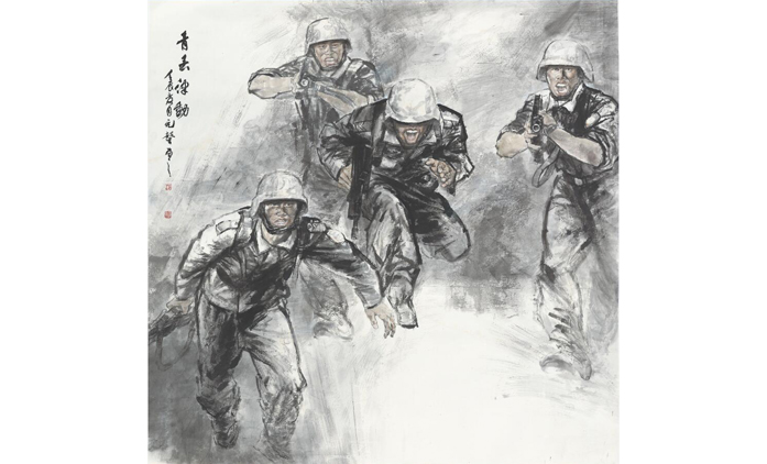 元馨-水墨人物