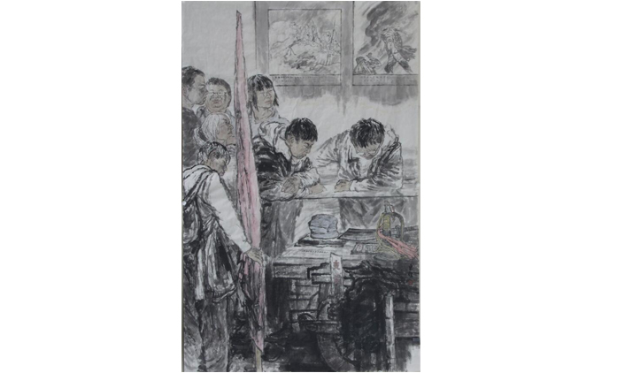 张东怀-水墨画