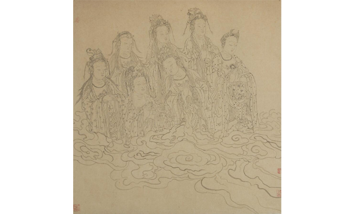 董喆-白描人物