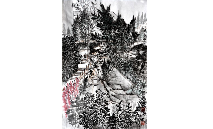 刘牧青-水墨山水