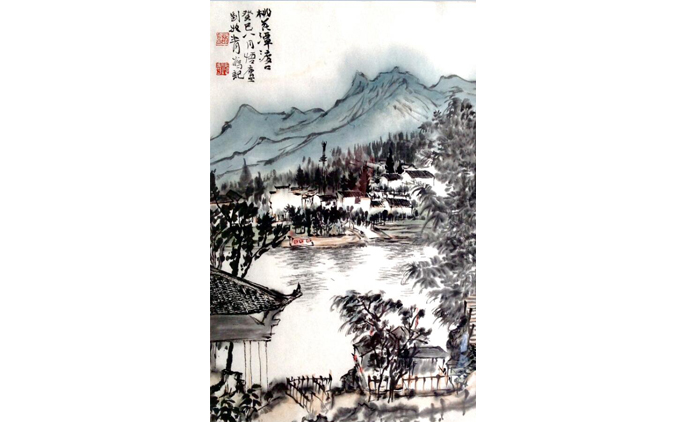 刘牧青-水墨山水