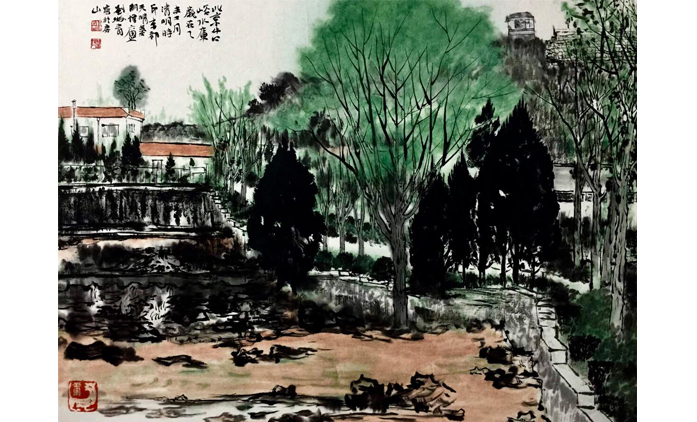 刘牧青-水墨山水
