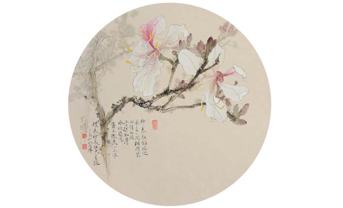 翟俊峰-水墨花鸟