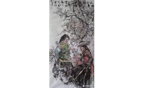 陈新立-水墨人物