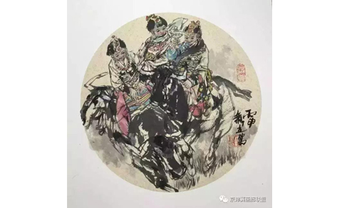 陈新立-水墨人物