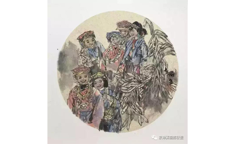 陈新立-水墨人物