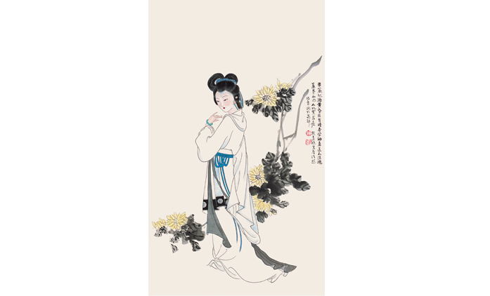 赖素琼-工笔人物