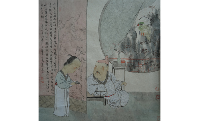 廖集榴-工笔人物