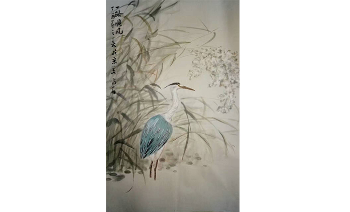 靳富有-水墨花鸟
