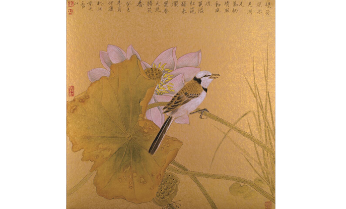 郭伊滨-工笔花鸟