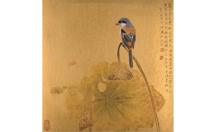 郭伊滨-工笔花鸟