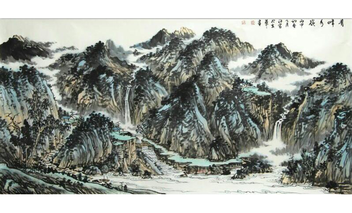 马治富-水墨山水