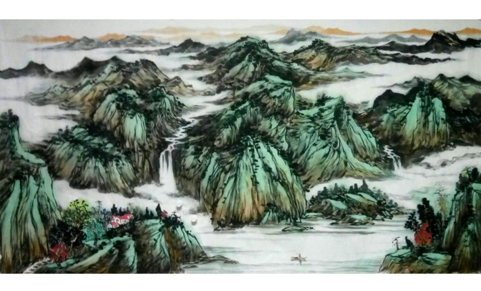 马治富-水墨山水