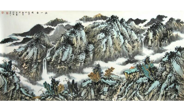 马治富-水墨山水
