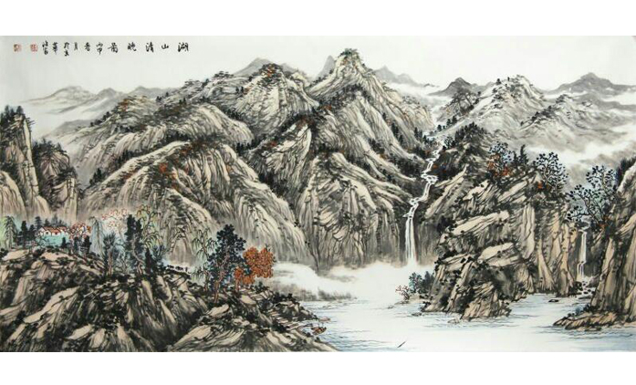 马治富-水墨山水