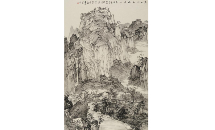 曲春林-水墨山水