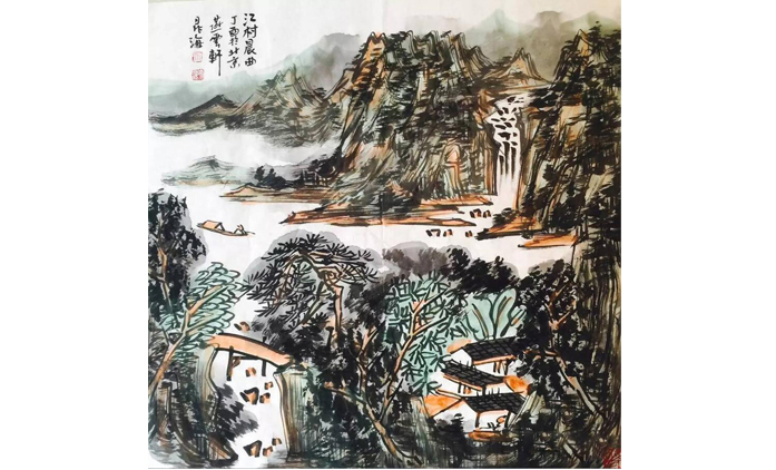 晁海-水墨山水