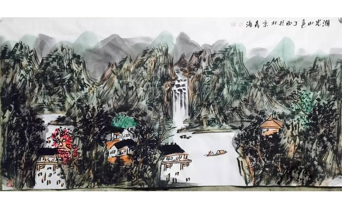 晁海-水墨山水
