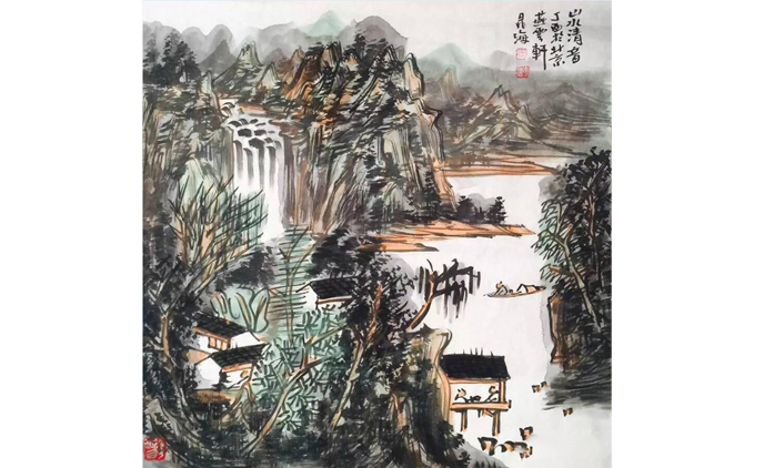 晁海-水墨山水
