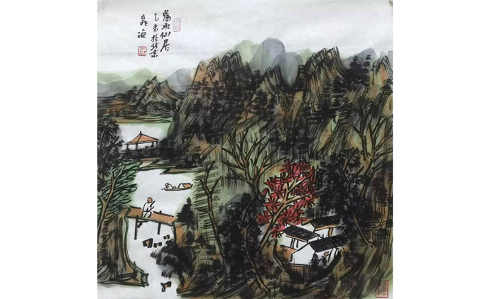 晁海-水墨山水