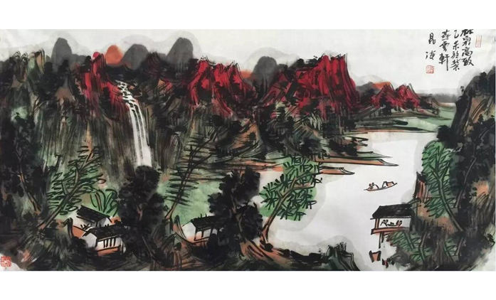 晁海-水墨山水