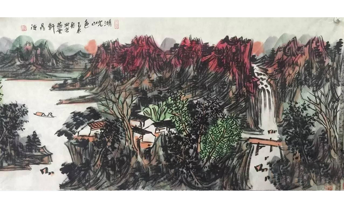 晁海-水墨山水