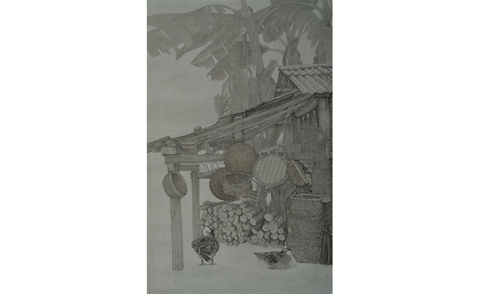 霍严-工笔花鸟
