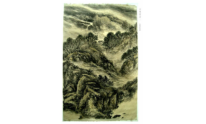 石强仙-水墨山水